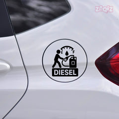 Glossy Diesel Sticker for Car | Premium Finish
