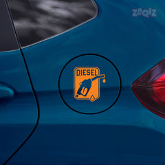Diesel Warning Decal for Easy Safety