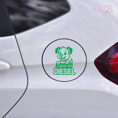 Matte Finish Diesel Sticker for Car | Stylish & Durable
