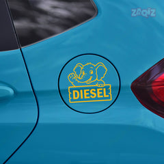 Custom Diesel Sticker for Car | Personalized Fuel Tank Design