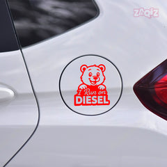 Diesel Sticker for Fuel Tank | Durable Automotive Decal