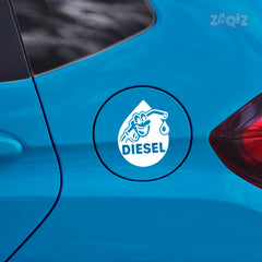 Waterproof Diesel Sticker for Fuel Tank | Weather Resistant