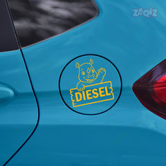 Minimalist Diesel Sticker for Car | Simple & Sleek