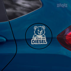 Diesel Sticker for Fuel Tank | Durable Automotive Decal
