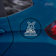 Reflective Diesel Sticker for Fuel Tank | Premium Quality