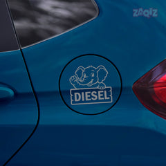 Custom Diesel Sticker for Car | Personalized Fuel Tank Design
