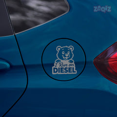 Diesel Sticker for Fuel Tank | Durable Automotive Decal