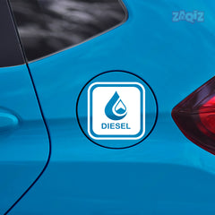 Buy Diesel Sticker for Fuel Tank Cap Online | Zaqiz Collection