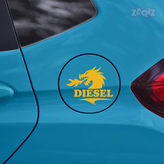 Diesel Sticker for Car | Gloss Finish Fuel Tank Decal