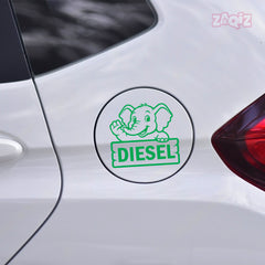 Custom Diesel Sticker for Car | Personalized Fuel Tank Design
