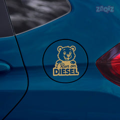 Diesel Sticker for Fuel Tank | Durable Automotive Decal