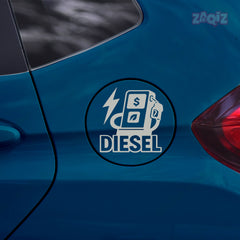Stylish Diesel Sticker for Car – Long-Lasting Vinyl