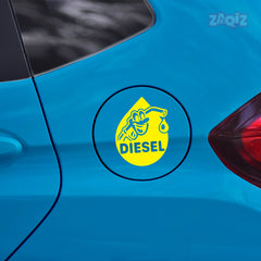 Waterproof Diesel Sticker for Fuel Tank | Weather Resistant