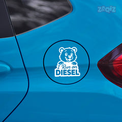 Diesel Sticker for Fuel Tank | Durable Automotive Decal