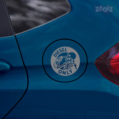 Designer Diesel Sticker for Fuel Tank | Unique Print