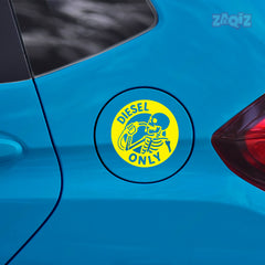 Designer Diesel Sticker for Fuel Tank | Unique Print