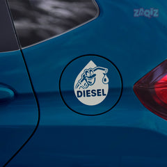 Waterproof Diesel Sticker for Fuel Tank | Weather Resistant