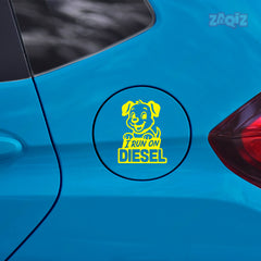 Matte Finish Diesel Sticker for Car | Stylish & Durable