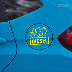 Custom Diesel Sticker for Car | Personalized Fuel Tank Design