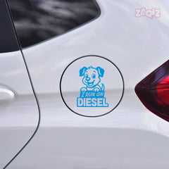 Matte Finish Diesel Sticker for Car | Stylish & Durable