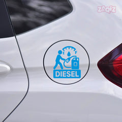 Glossy Diesel Sticker for Car | Premium Finish