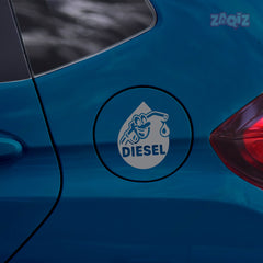 Waterproof Diesel Sticker for Fuel Tank | Weather Resistant