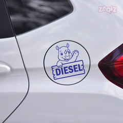 Minimalist Diesel Sticker for Car | Simple & Sleek