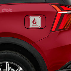 Buy Diesel Sticker for Fuel Tank Cap Online | Zaqiz Collection
