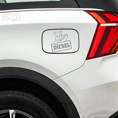 Minimalist Diesel Sticker for Car | Simple & Sleek