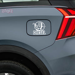 Premium Diesel Sticker for Car | Waterproof Fuel Tank Decal