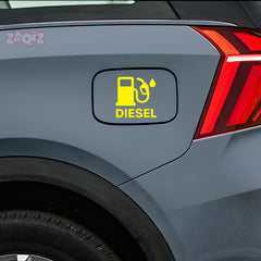 Creative Diesel Sticker for Car Fuel Tank Cap