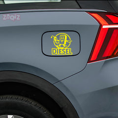 Premium Diesel Sticker for Car | Waterproof Fuel Tank Decal