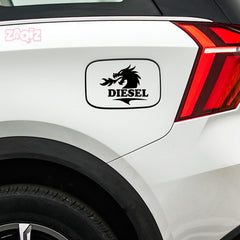 Diesel Sticker for Car | Gloss Finish Fuel Tank Decal