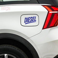 Trendy Diesel Sticker for Car Fuel Tank Cap | Easy Peel & Stick