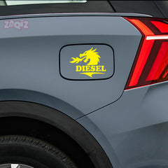Diesel Sticker for Car | Gloss Finish Fuel Tank Decal