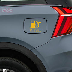 Creative Diesel Sticker for Car Fuel Tank Cap