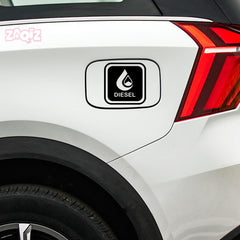 Buy Diesel Sticker for Fuel Tank Cap Online | Zaqiz Collection