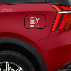 Creative Diesel Sticker for Car Fuel Tank Cap