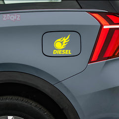 Funny Diesel Sticker for Car Fuel Tank | Easy-to-Apply