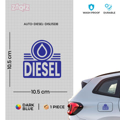 Diesel Fuel Indicator Tag for Caps