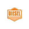 Vibrant Diesel Warning Sticker Decal
