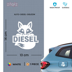 Diesel Sticker for Fuel Tank | Car Exterior Accessory