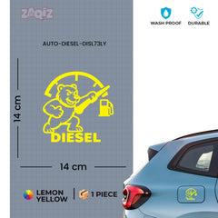 Diesel Sticker for Car | High Adhesion & Fade Proof