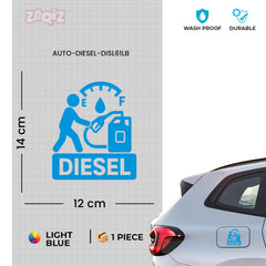 Glossy Diesel Sticker for Car | Premium Finish