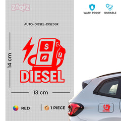 Stylish Diesel Sticker for Car – Long-Lasting Vinyl