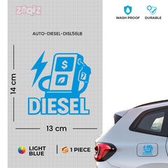 Stylish Diesel Sticker for Car – Long-Lasting Vinyl
