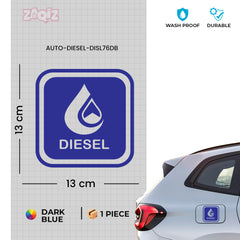Buy Diesel Sticker for Fuel Tank Cap Online | Zaqiz Collection