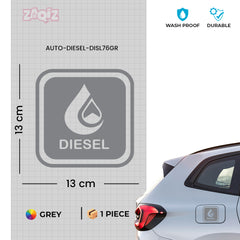 Buy Diesel Sticker for Fuel Tank Cap Online | Zaqiz Collection