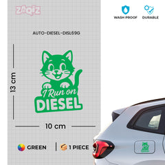 Diesel Sticker for Car | Long-Lasting Automotive Decal