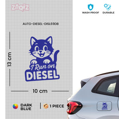 Diesel Sticker for Car | Long-Lasting Automotive Decal